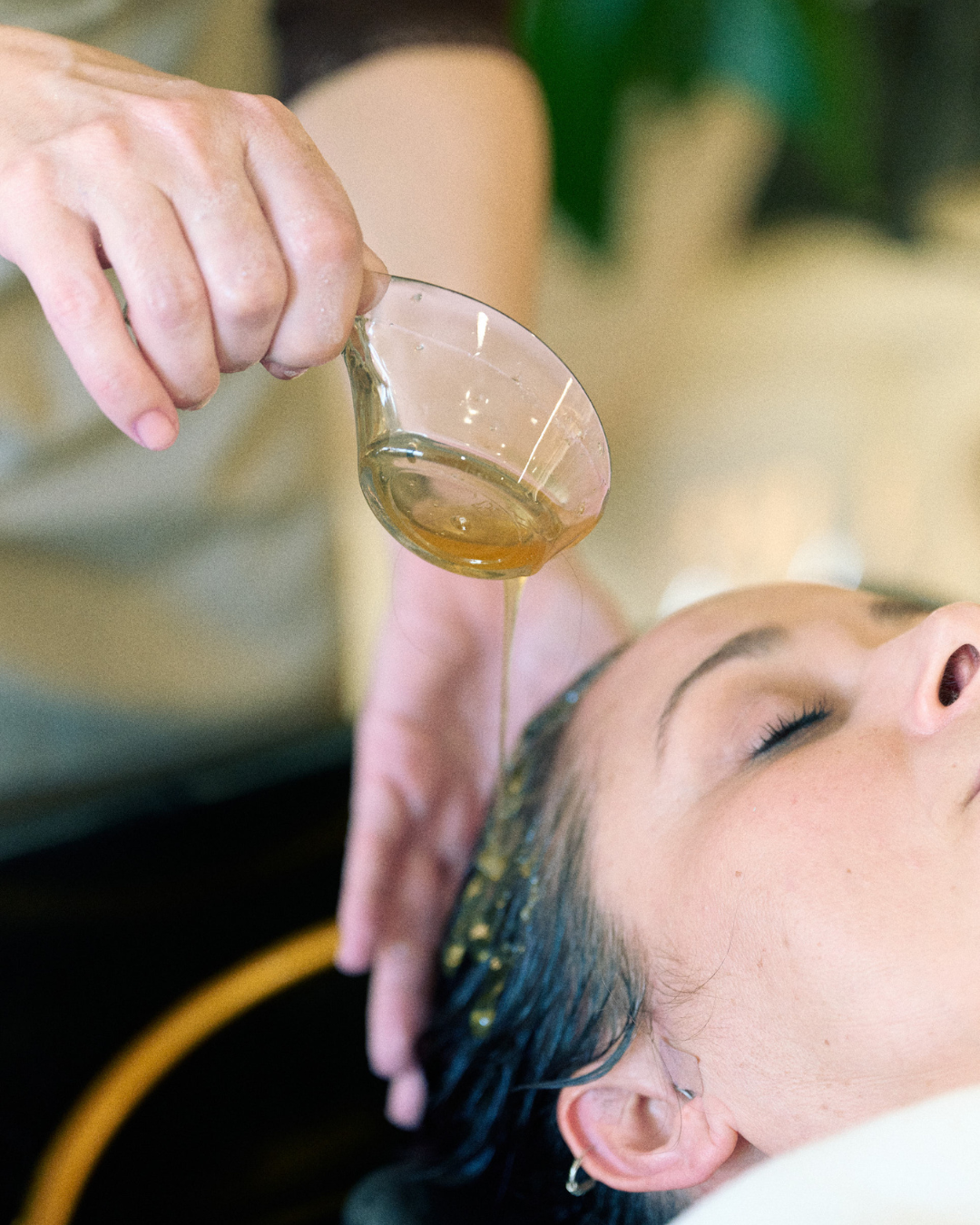 Ritual Head Spa con aceite